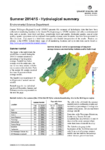 Climate and Water Resources Summary for the Wellington Region - Summer 2014/2015 summary preview