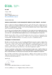 Letter to Minister Jones - Second tranche of river management projects  preview