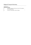 Public Agenda - Regional Transport Committee Workshop 24 June 2025 preview