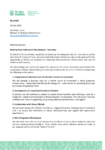 Letter to Minister Jones re Before the Deluge next steps  preview