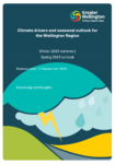 Climate drivers and seasonal outlook for the Wellington Region - Winter 2025 summary Spring 2025 outlook preview