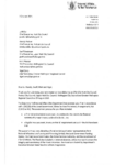 Water Services Delivery Plan acceptance letter preview