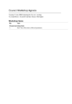 Council Workshop Agenda 11 June 2026 preview