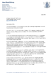 Letter from Minister Bishop response to financial pressures facing public transport (10 Jun 26)  preview