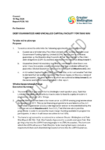 DEBT GUARANTEES AND UNCALLED CAPITAL FACILITY FOR TIAKI WAI preview