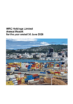 WRC Holdings Limited - Annual Report for the year ended 30 June 2026 preview
