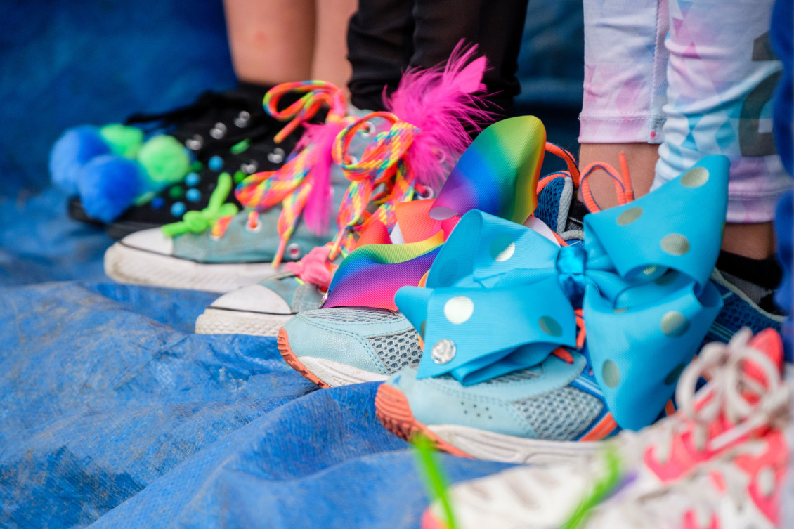 Boulcott School students’ ‘fancy feet’